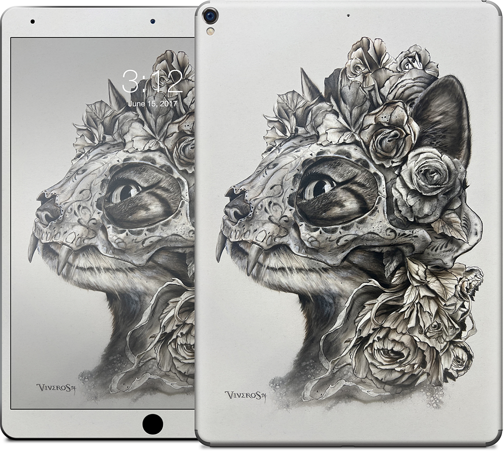 Muerte Cat  iPad Skin