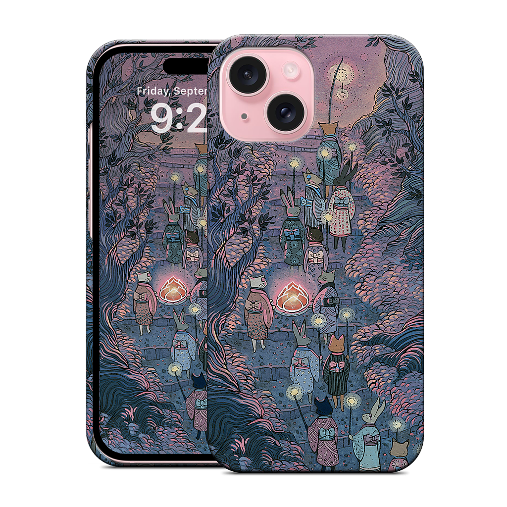 Woodland Procession iPhone Case