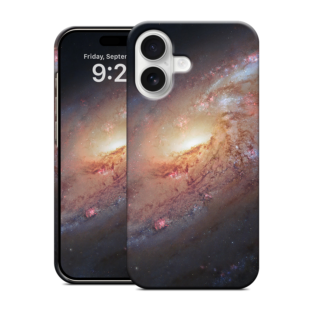 M106 Spiral Galaxy iPhone Case