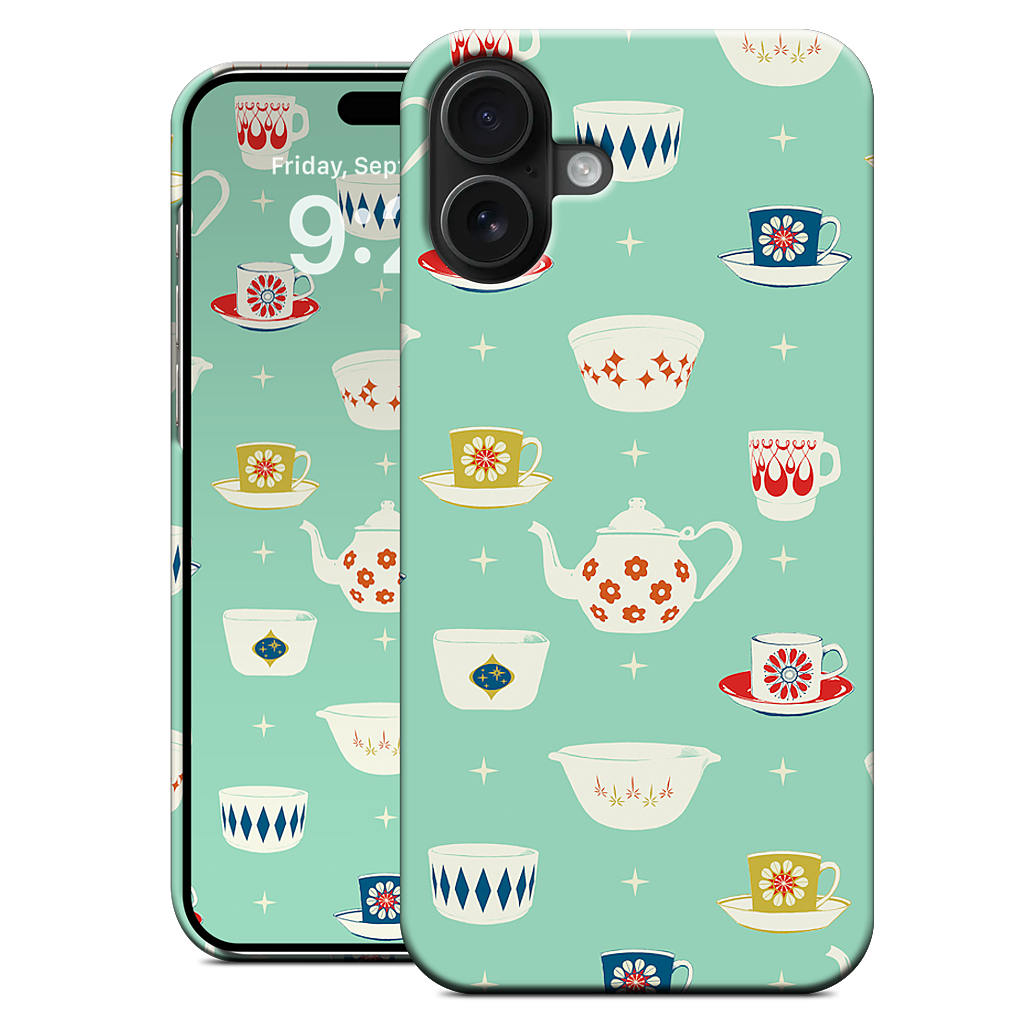 Happy Dishes iPhone Case