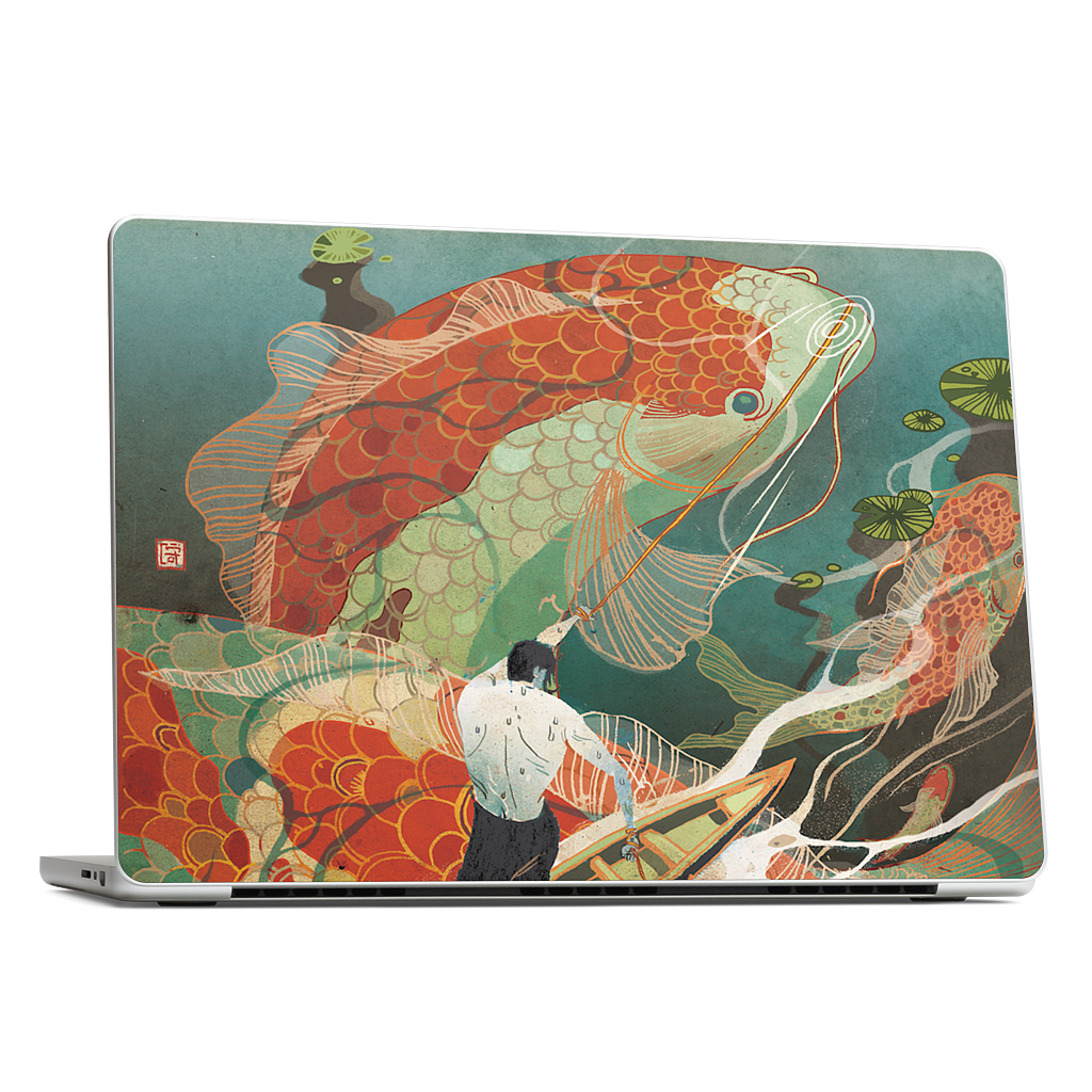 Koi Dance MacBook Skin