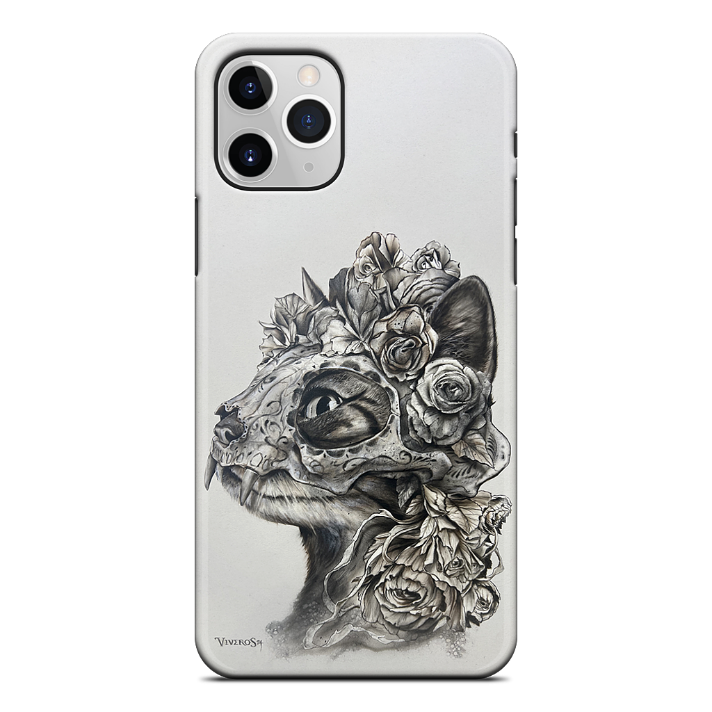 Muerte Cat iPhone Case