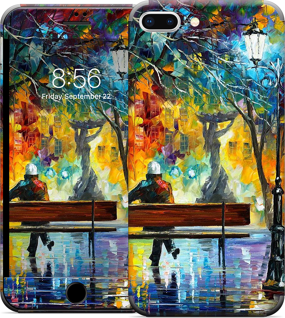 SLEEPLESSNESS by Leonid Afremov iPhone Skin