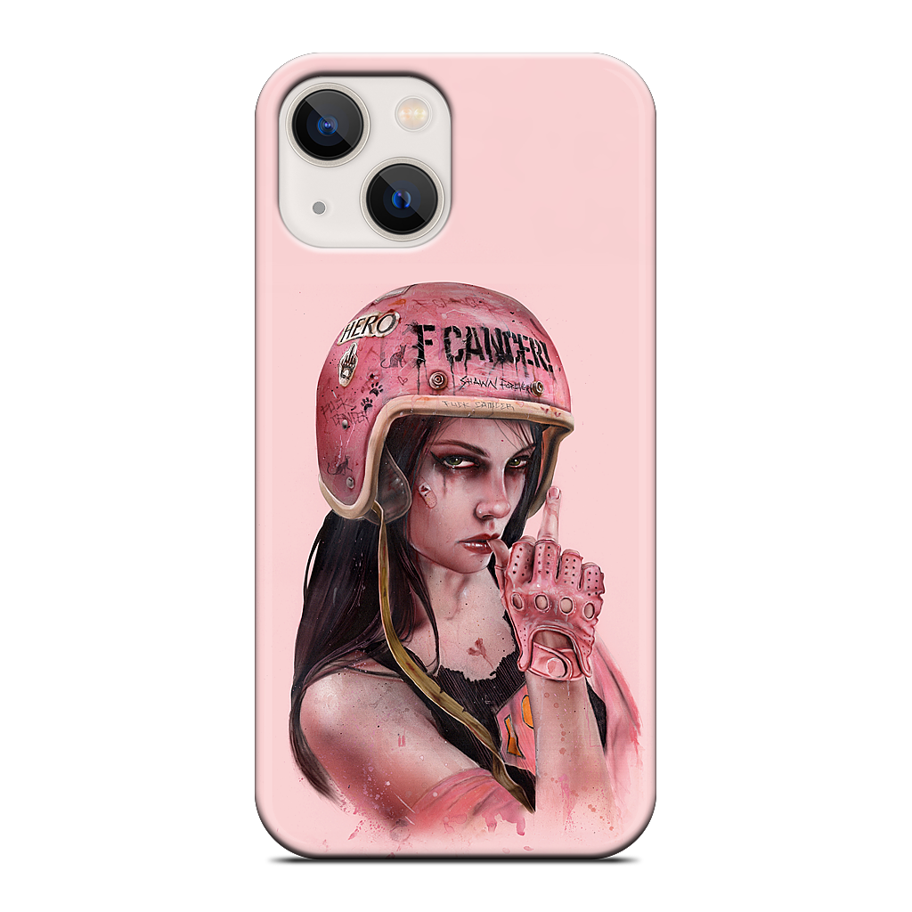 F Cancer iPhone Case