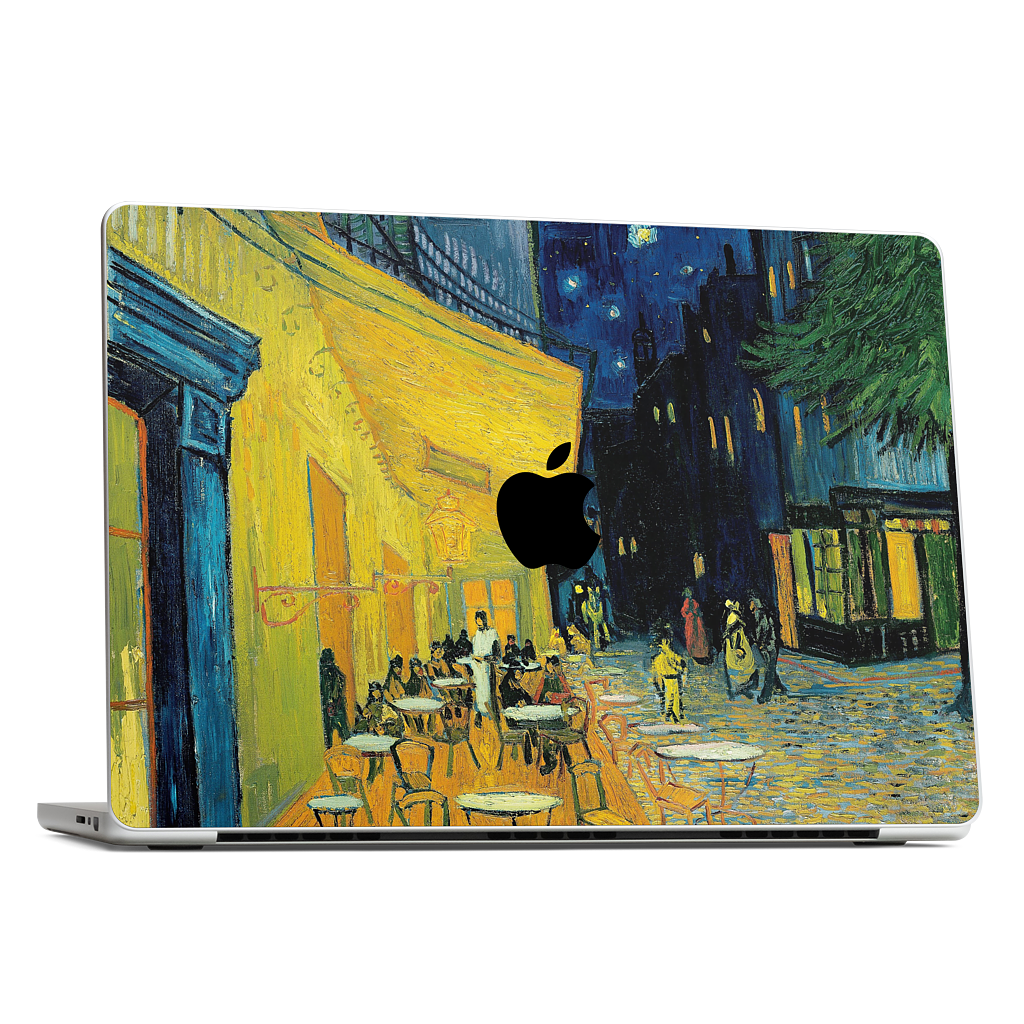 Cafe at Night MacBook Skin