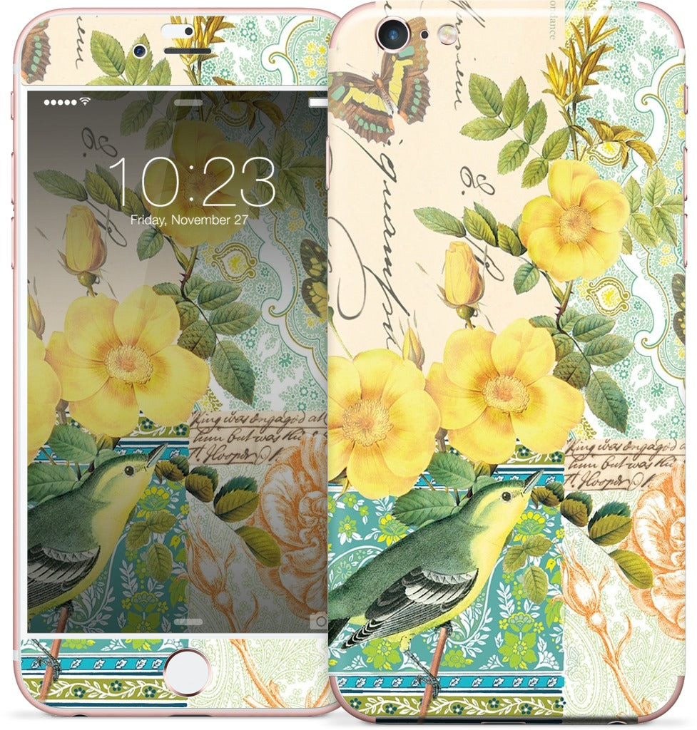 Yellow Bird iPhone Skin