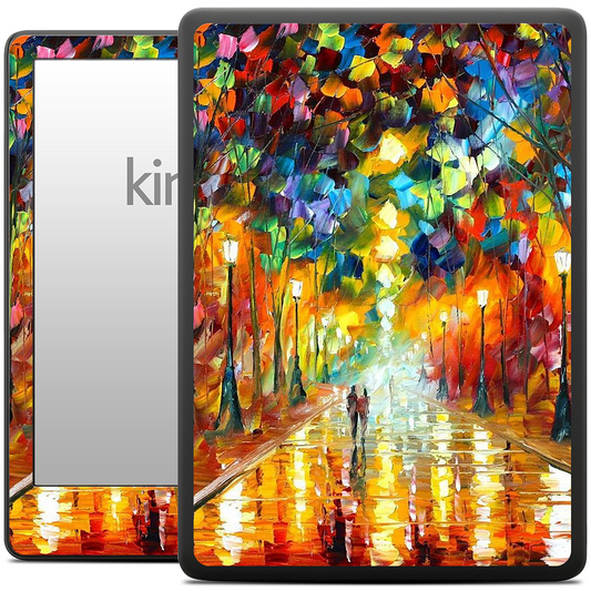 FAREWELL TO ANGER by Leonid Afremov Kindle Skin