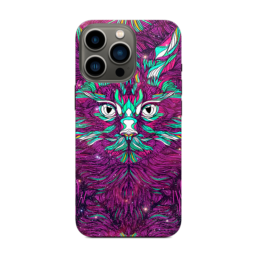 Space Cat iPhone Skin