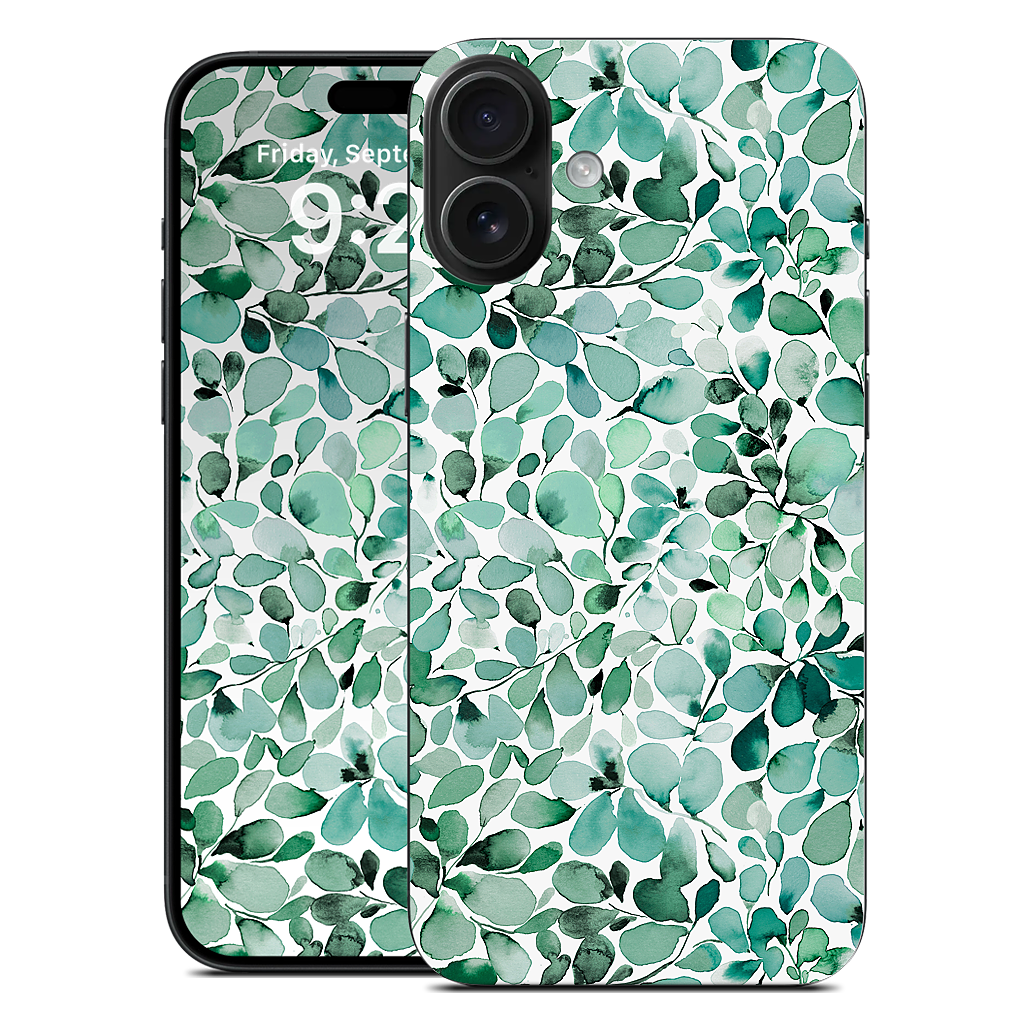 Eucalyptus Leafy Green iPhone Skin