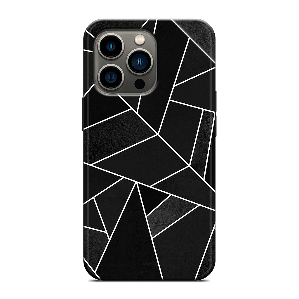 Black Stone iPhone Case