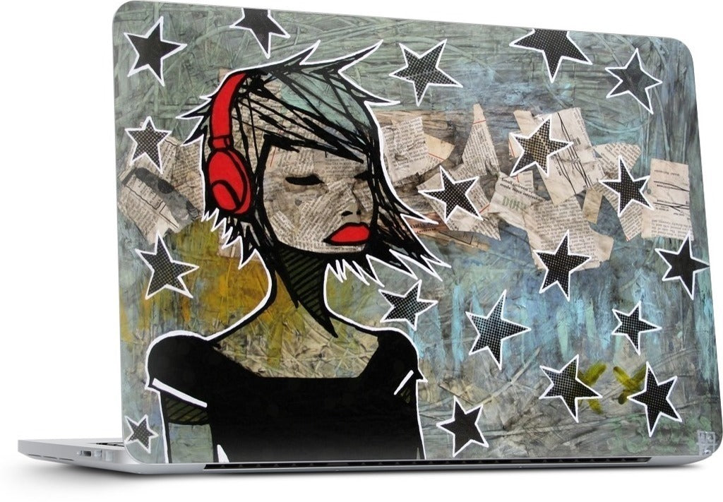 Night Music MacBook Skin