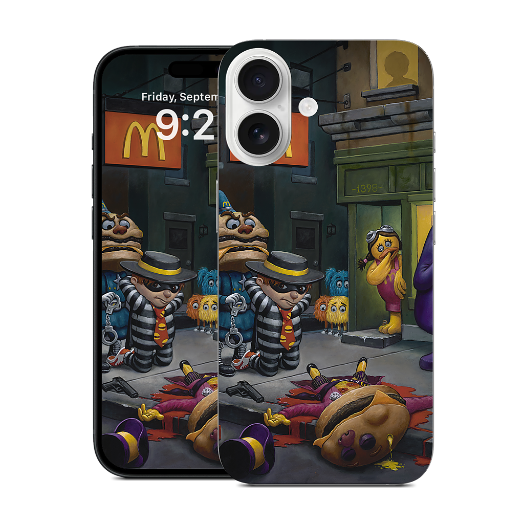 McCheese Gets Greased iPhone Skin