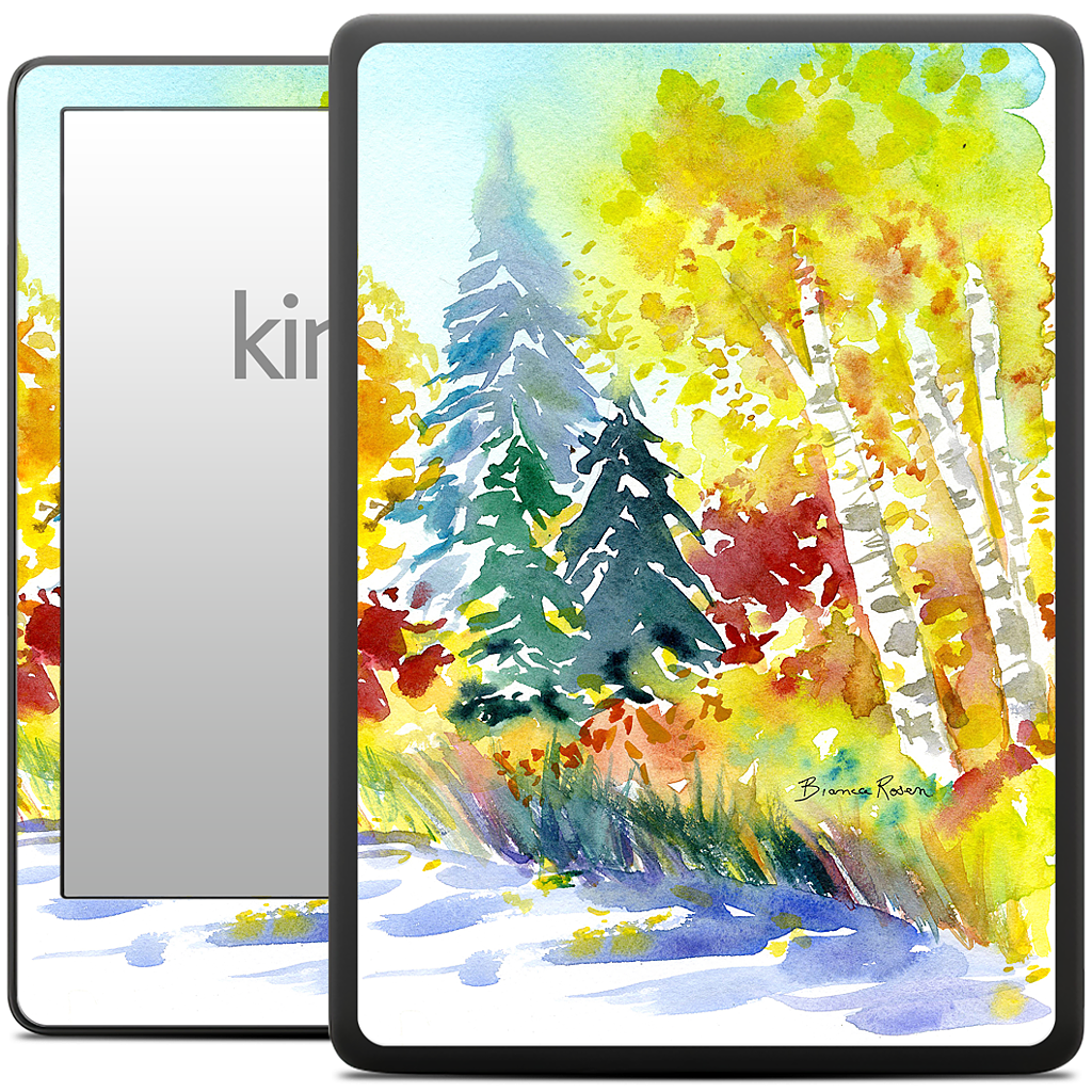 Fall Trees Kindle Skin