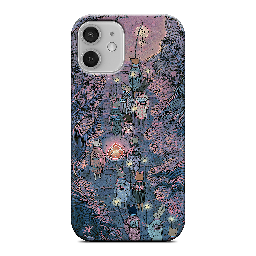 Woodland Procession iPhone Case