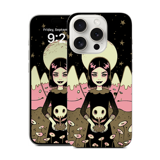 Moon Girl  iPhone Skin