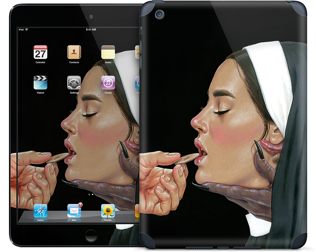 Keep Calm and Eat This Flesh iPad Skin