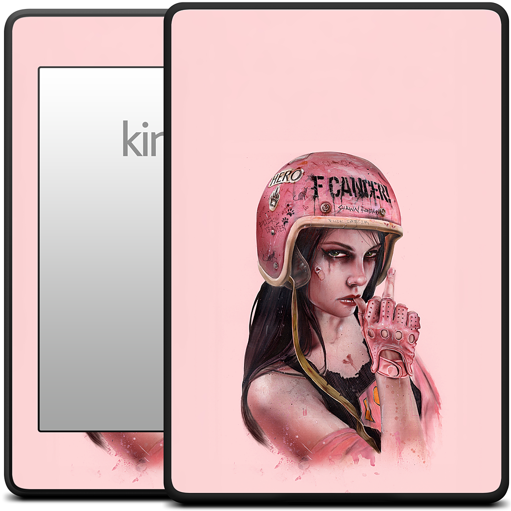 F Cancer Kindle Skin