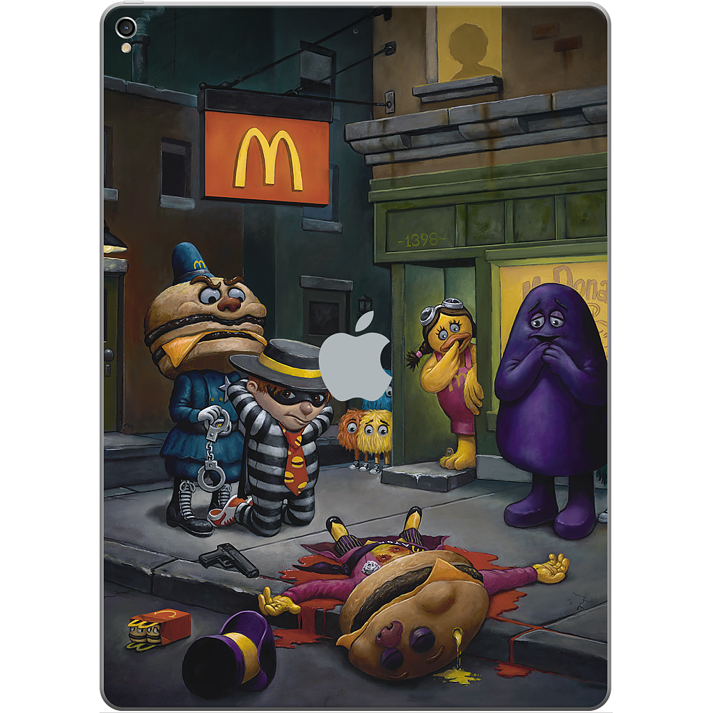 McCheese Gets Greased iPad Skin