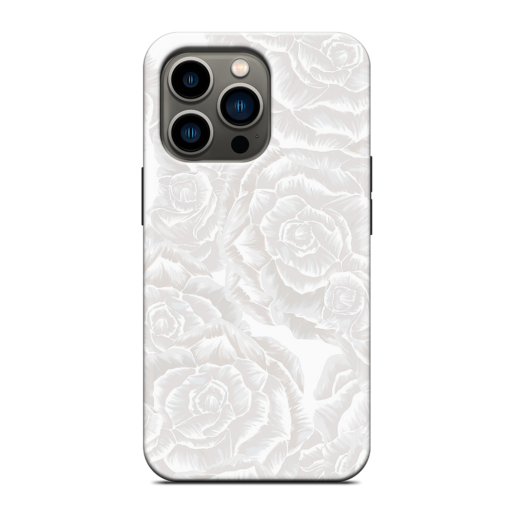 White Rose iPhone Case