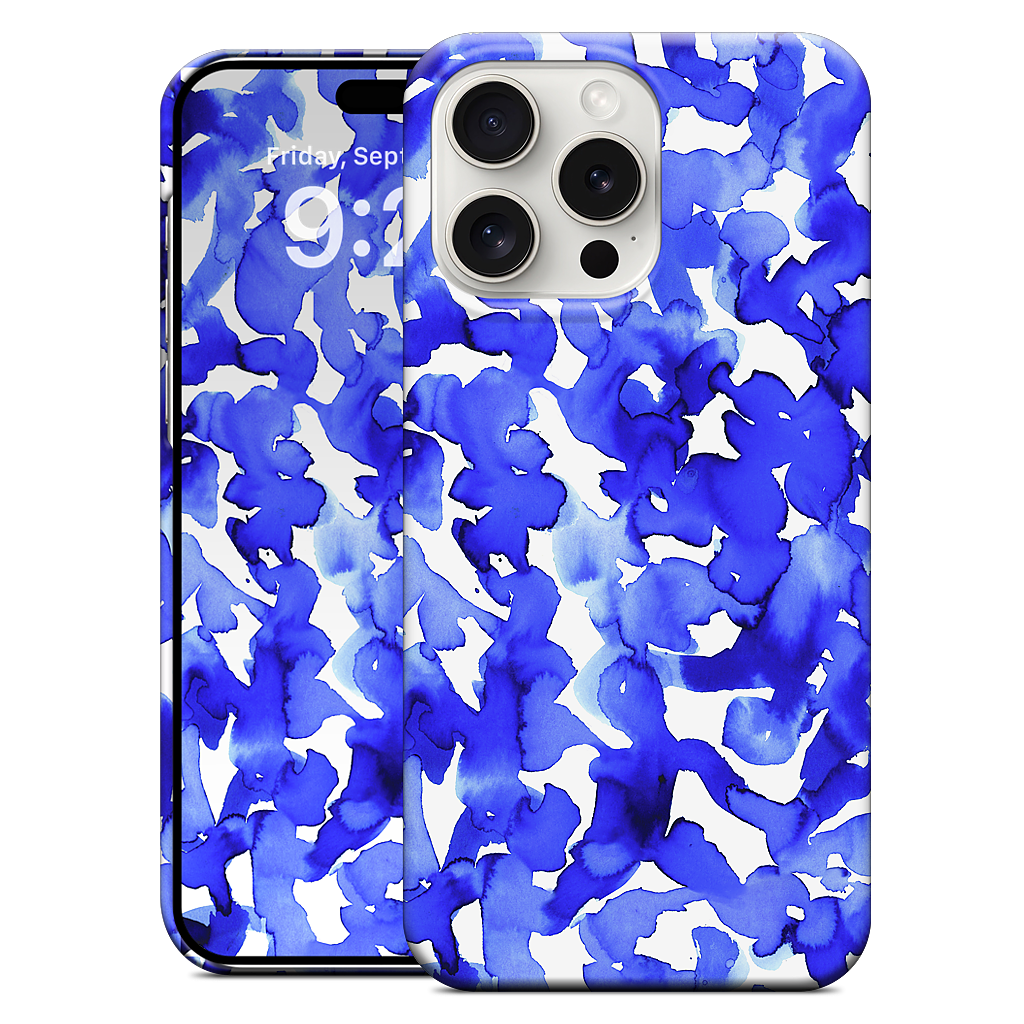 Energy Blue iPhone Case