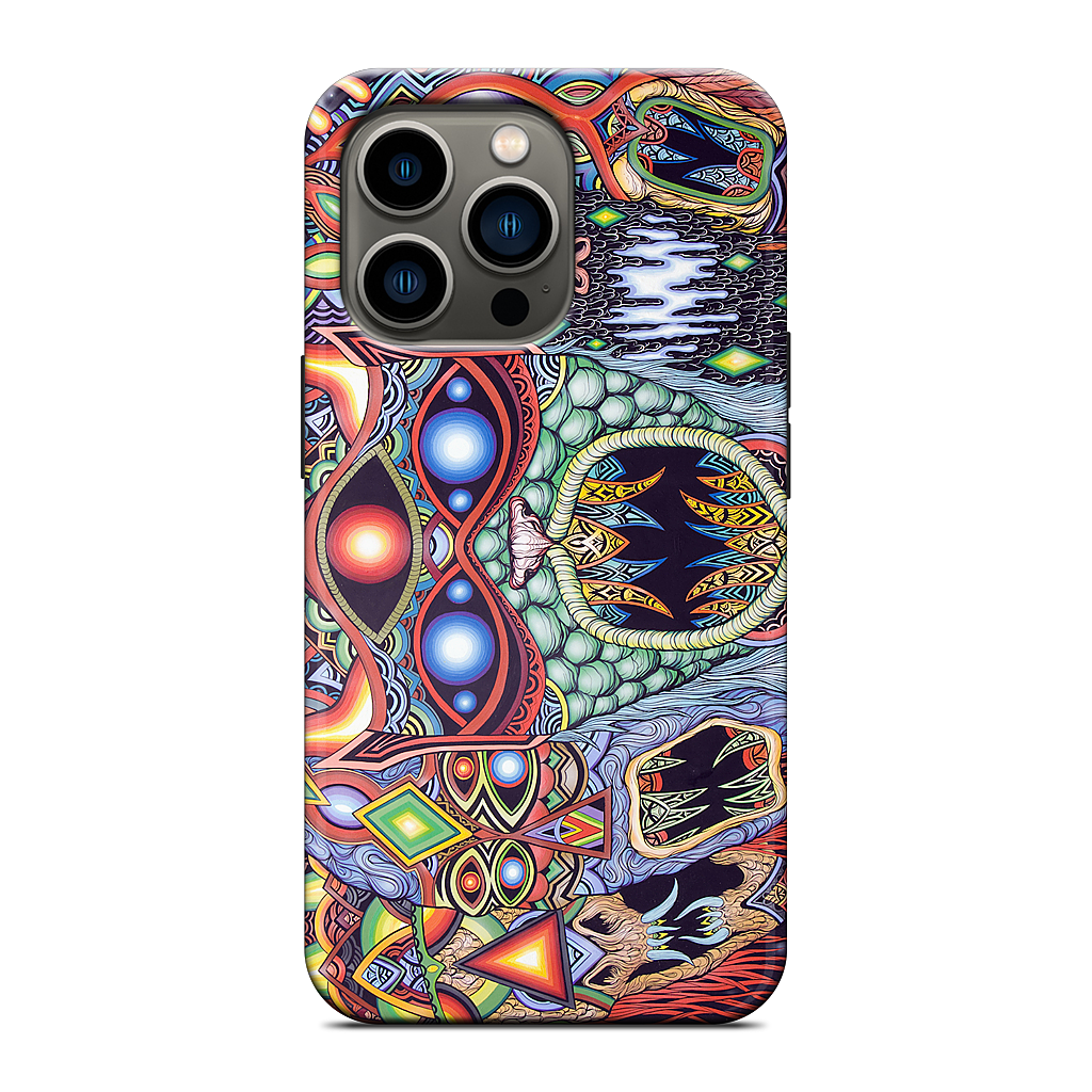 The Gods Beyond The Dark iPhone Case