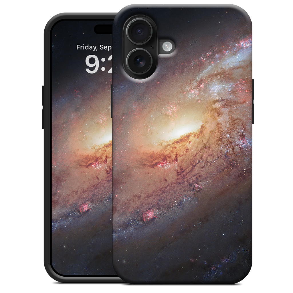 M106 Spiral Galaxy iPhone Case