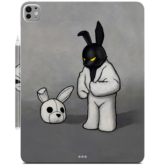 Black In White iPad Skin