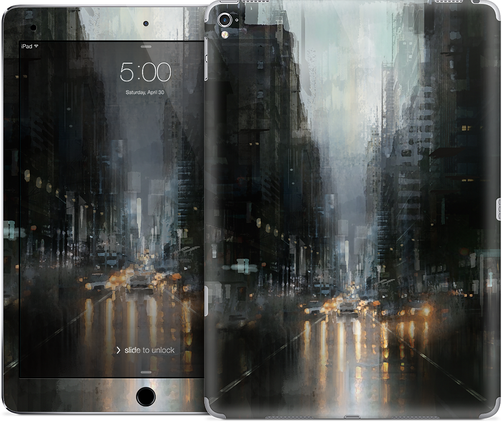 October Rain iPad Skin