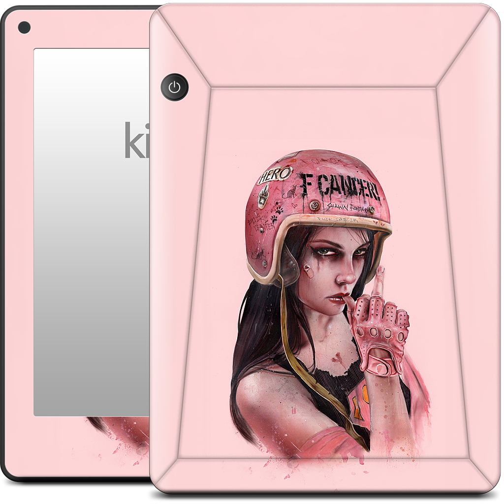 F Cancer Kindle Skin