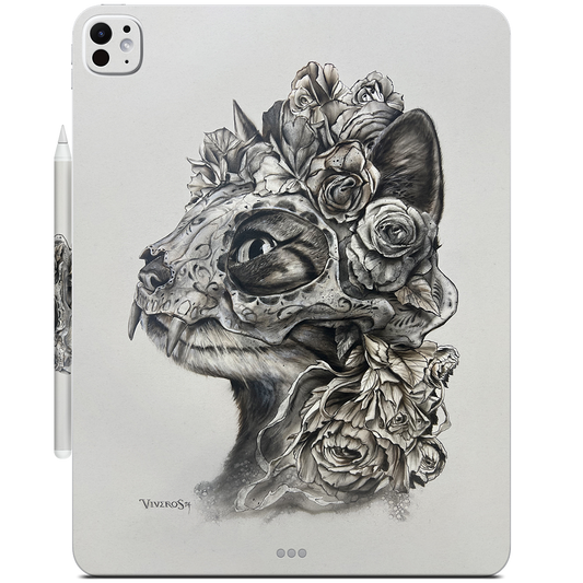 Muerte Cat  iPad Skin