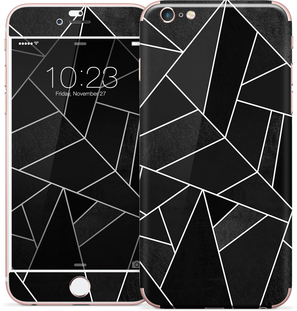 Black Stone iPhone Skin