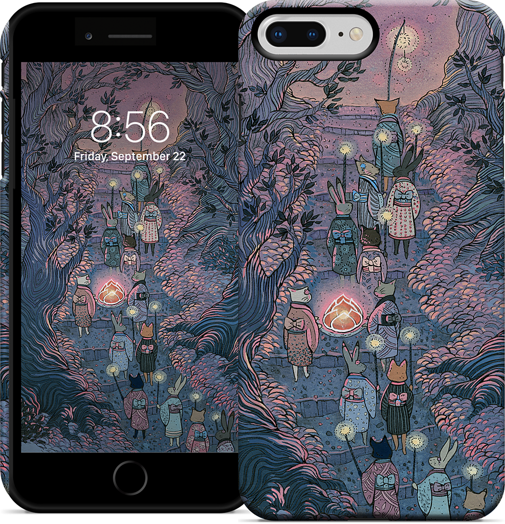 Woodland Procession iPhone Case