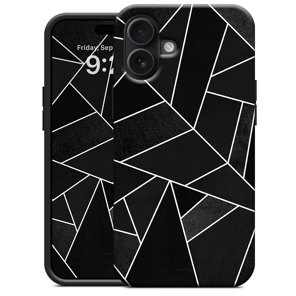 Black Stone iPhone Case