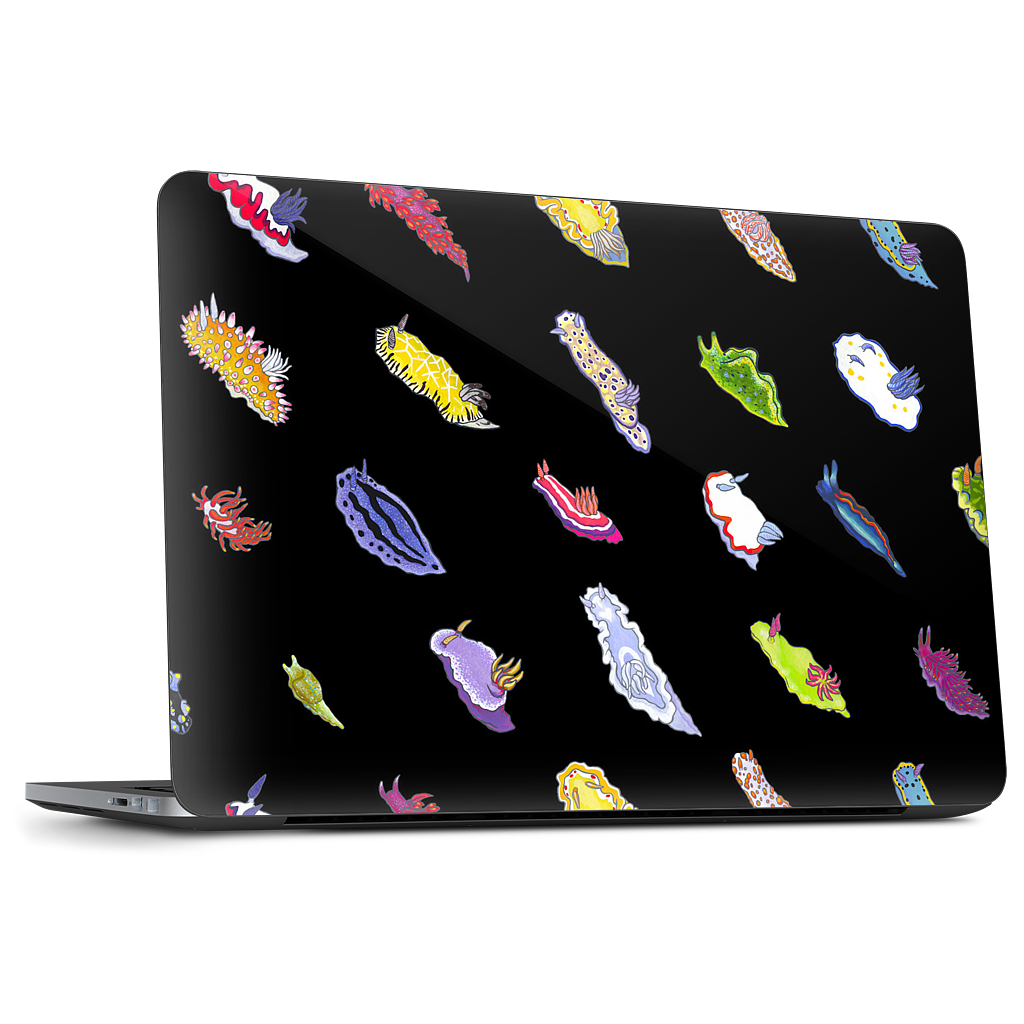 Nudibranch Black Dell Laptop Skin