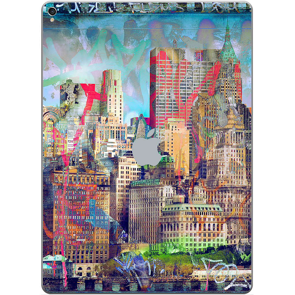 Graffiti Skyline iPad Skin