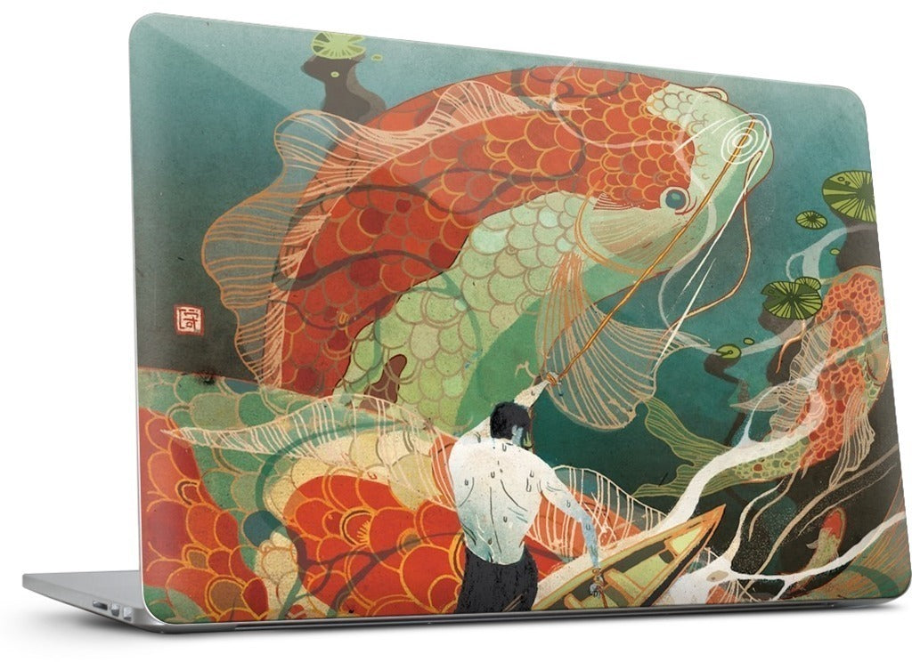 Koi Dance MacBook Skin