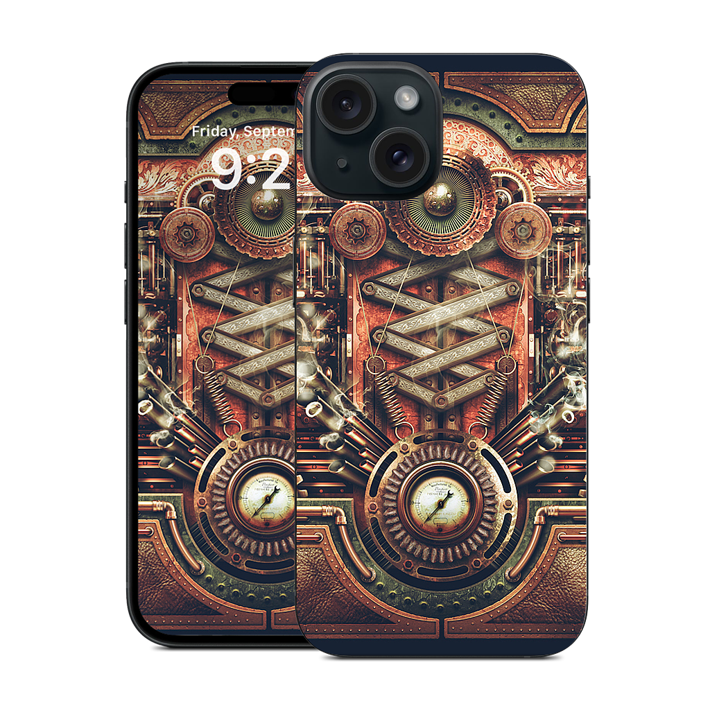 Steampunk Motherboard iPhone Skin