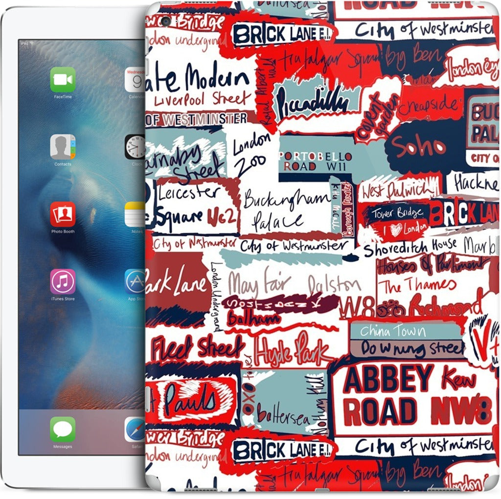 London Words iPad Skin