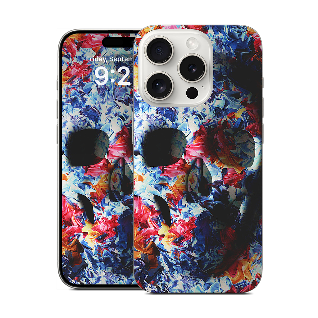 Skull - Light Version (Feat. Marta Macedo) iPhone Skin