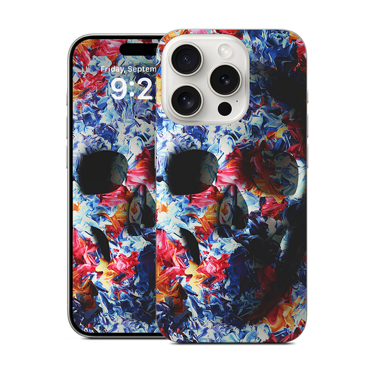 Skull - Light Version (Feat. Marta Macedo) iPhone Skin