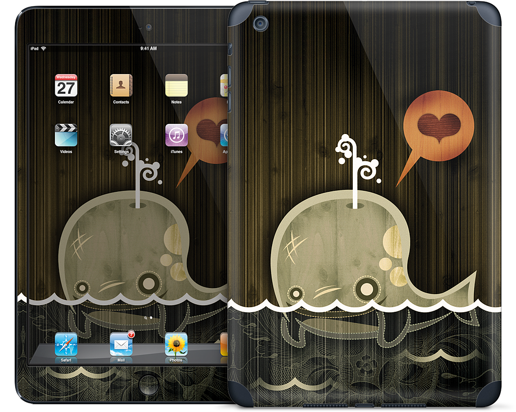 The Enamored Whale iPad Skin