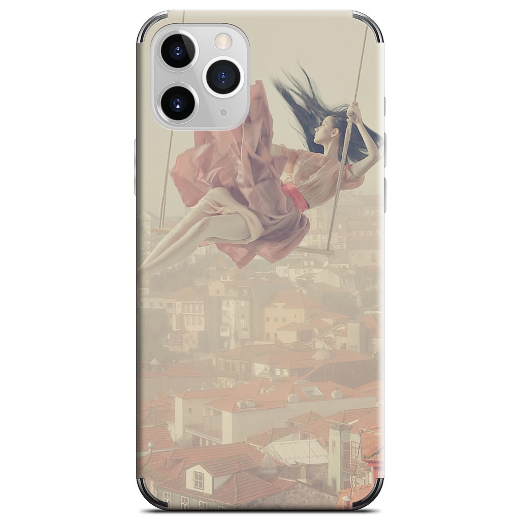 Swinging Over Oporto iPhone Skin