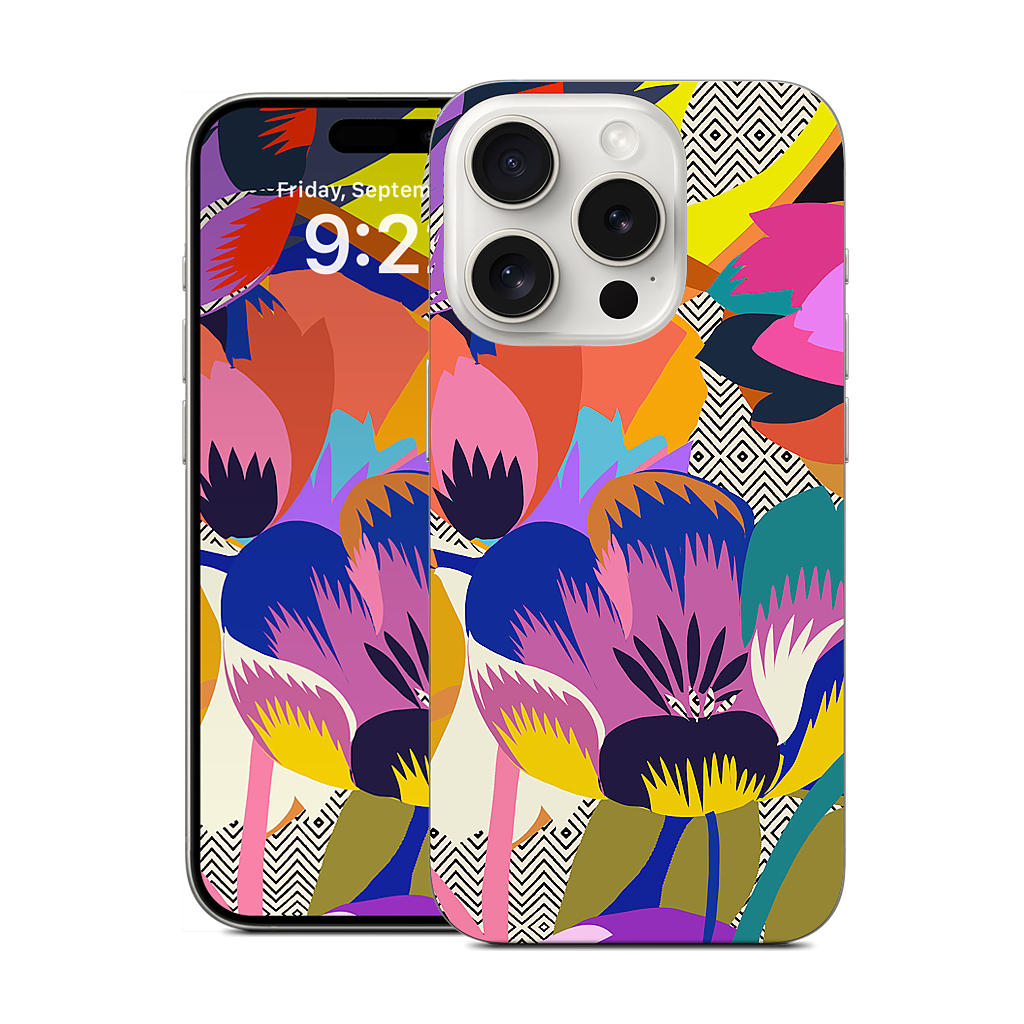 Among the Spring Flowers iPhone Skin