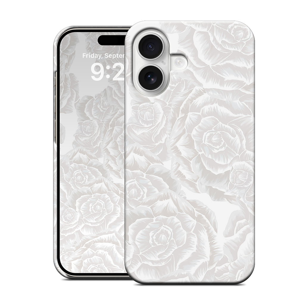 White Rose iPhone Case