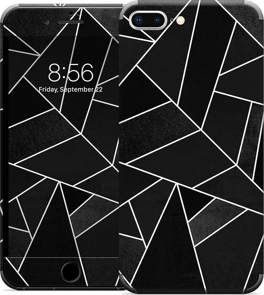 Black Stone iPhone Skin