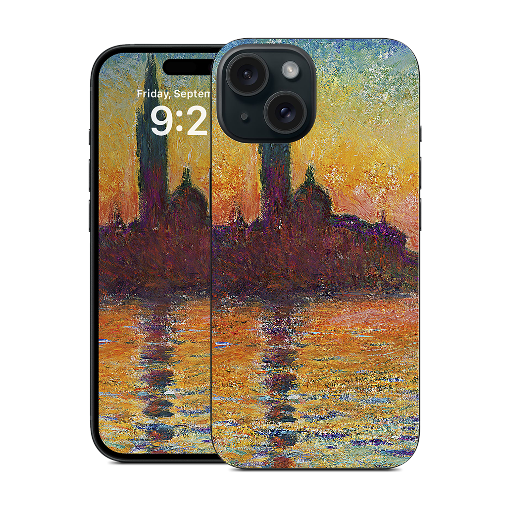 Sunset in Venice iPhone Skin