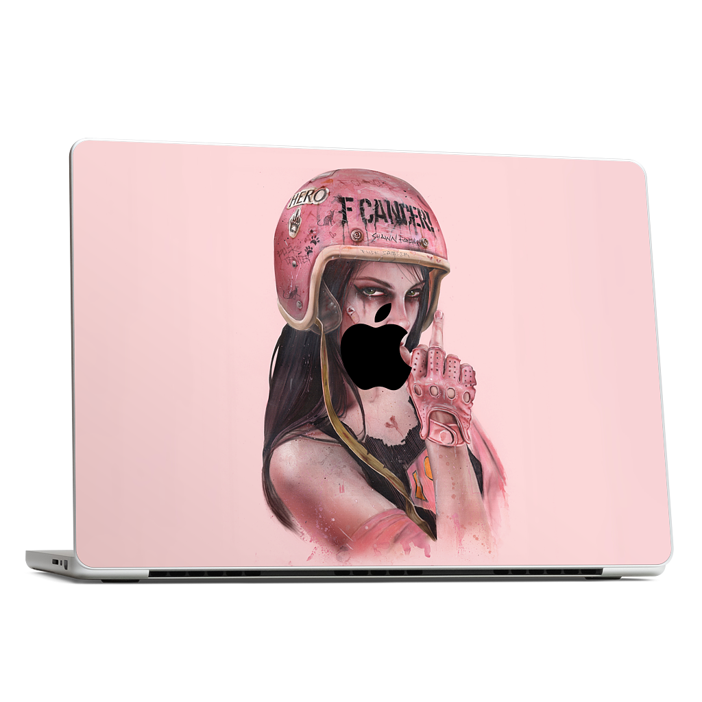 F Cancer MacBook Skin