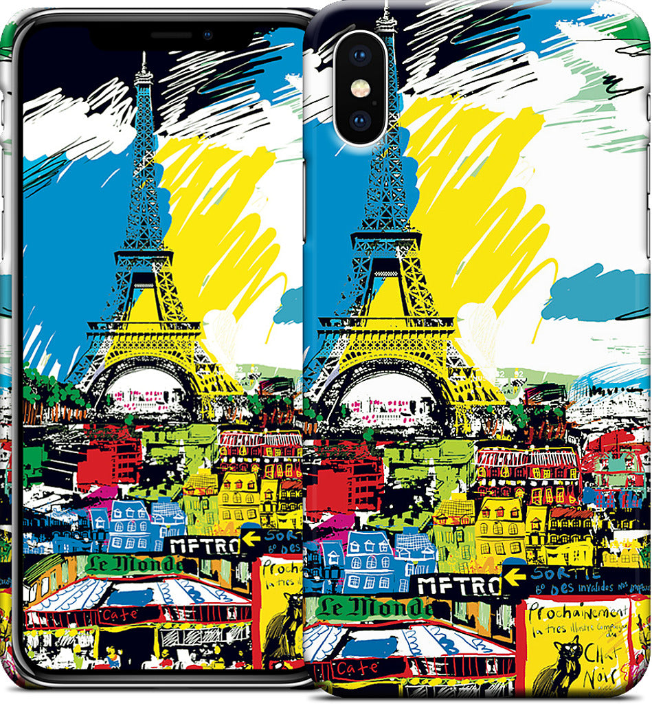 Paris Skyline iPhone Case