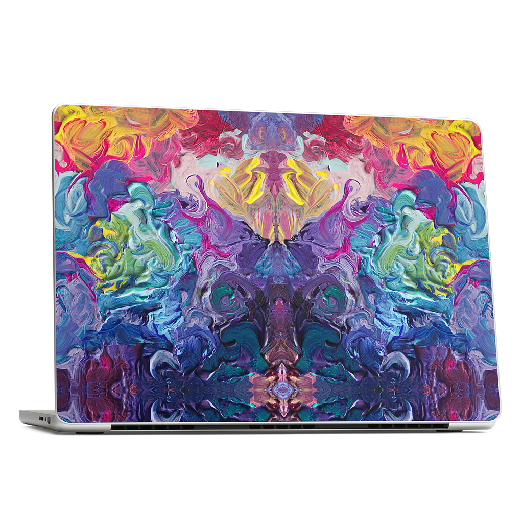 Rainbow Flow Abstract MacBook Skin