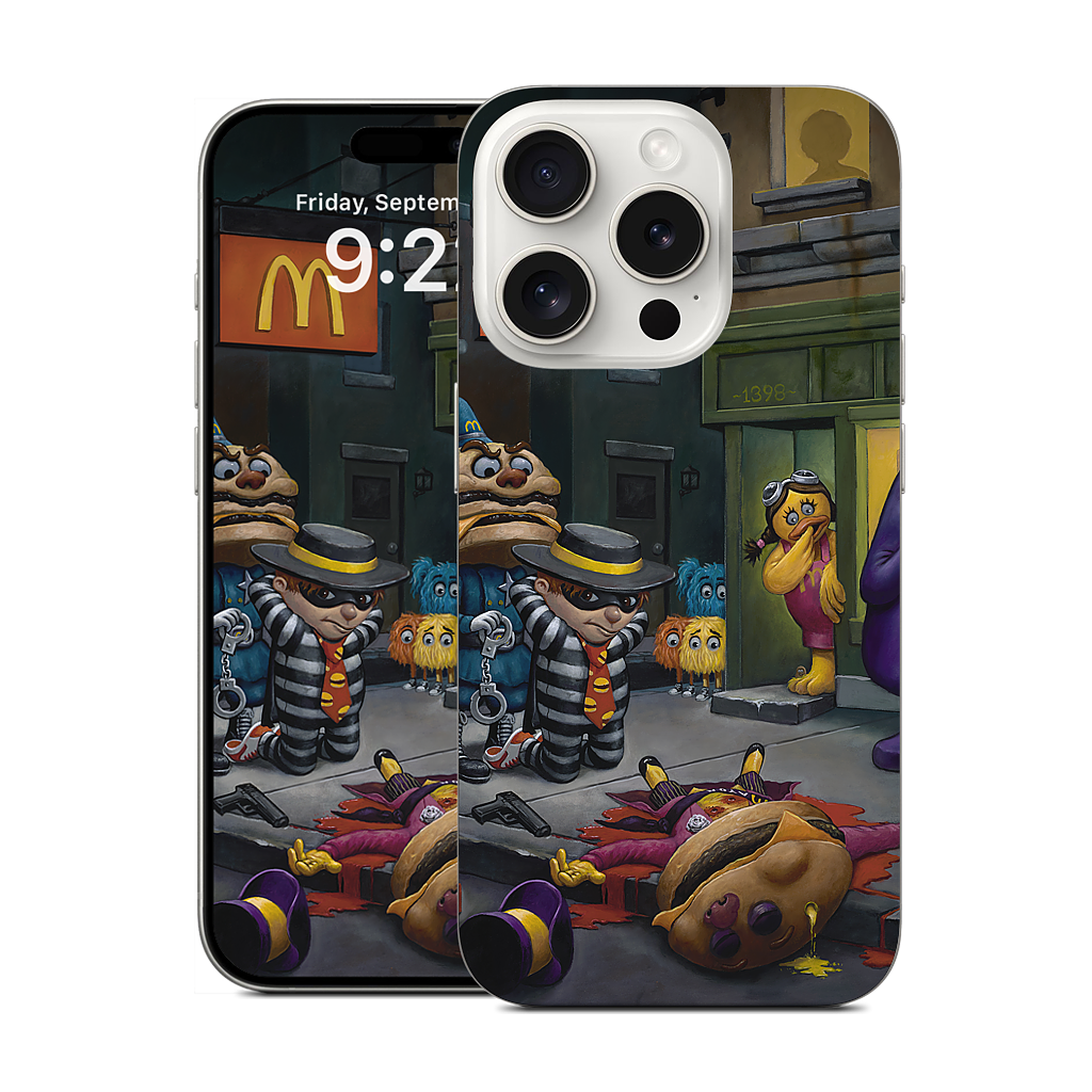 McCheese Gets Greased iPhone Skin